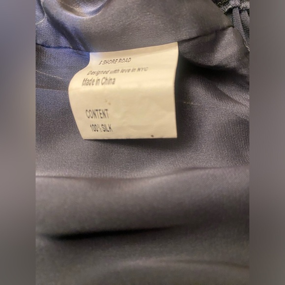 6 Shore Road Jumpsuit Silk Navy MEDIUM - Picture 4 of 7